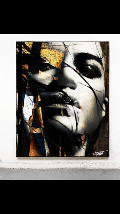 Gold Faculty 绘画, 47.2x31.5 in