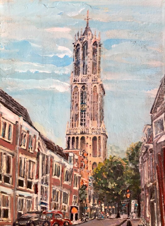 Open for commissions: Domtoren / Dom Tower of Utrecht Картина, 13x9,5 in