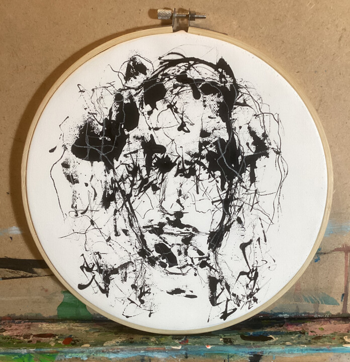Freiheit im Rahmen 图画, 7.9x7.9 in