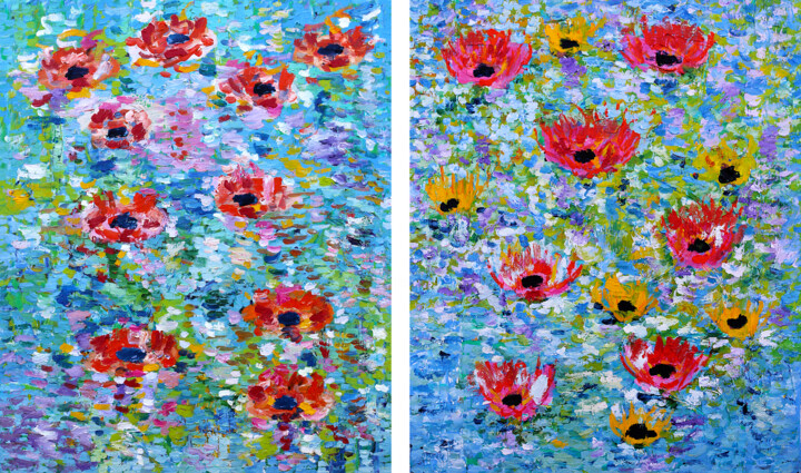 미술작품,  24x39.4 in 