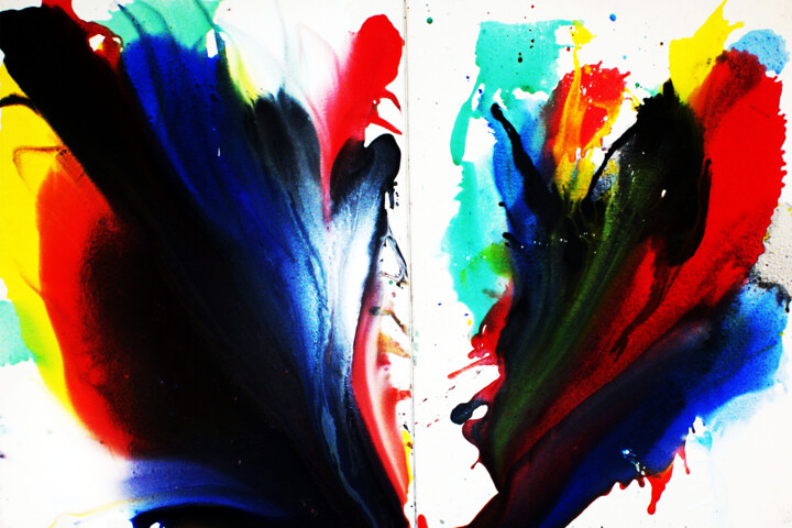 Kraft der Farben M-Power 绘画, 39.4x59.1 in
