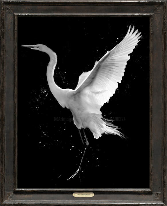 Work presented framed