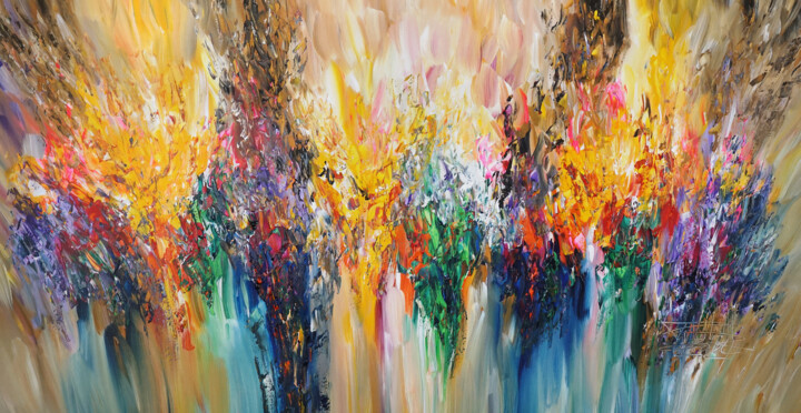 Awesome Daydream XXL 10 绘画, 39.4x78.7 in