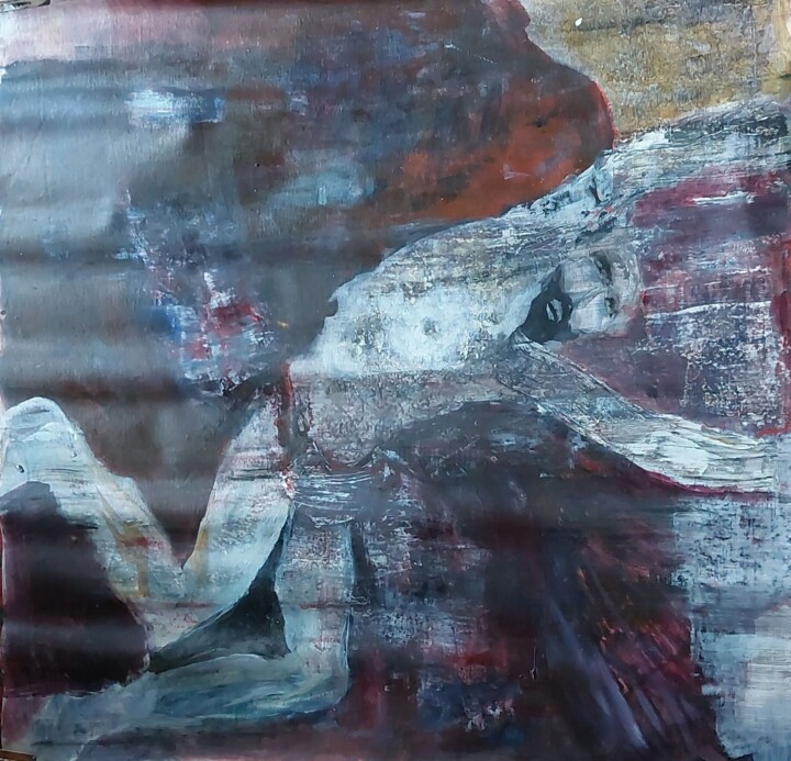 绘画,  34.3x34.3 in 