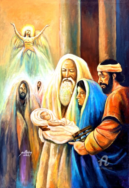 Light to the Gentiles 绘画, 47x33 in