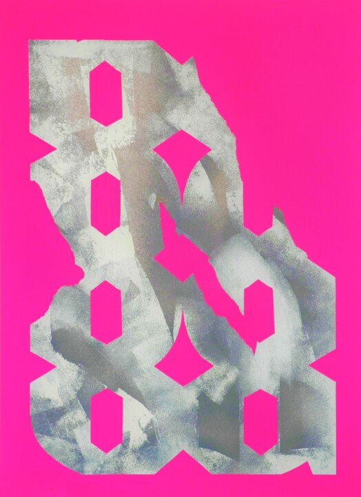 Collage Ostblock 12 - 70x50cm ('20) 拼贴, 27.6x19.7 in