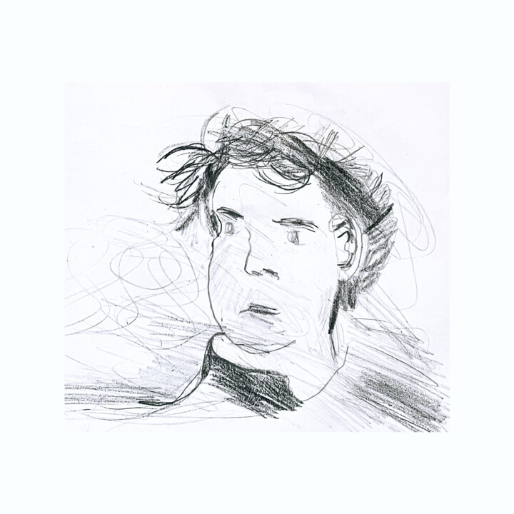 Untitled drawing sketches 2 Disegno, 9,8x11,8 in
