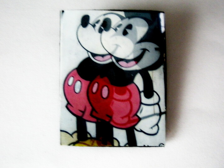 Broche Mickey 拼贴, 2x1.2 in