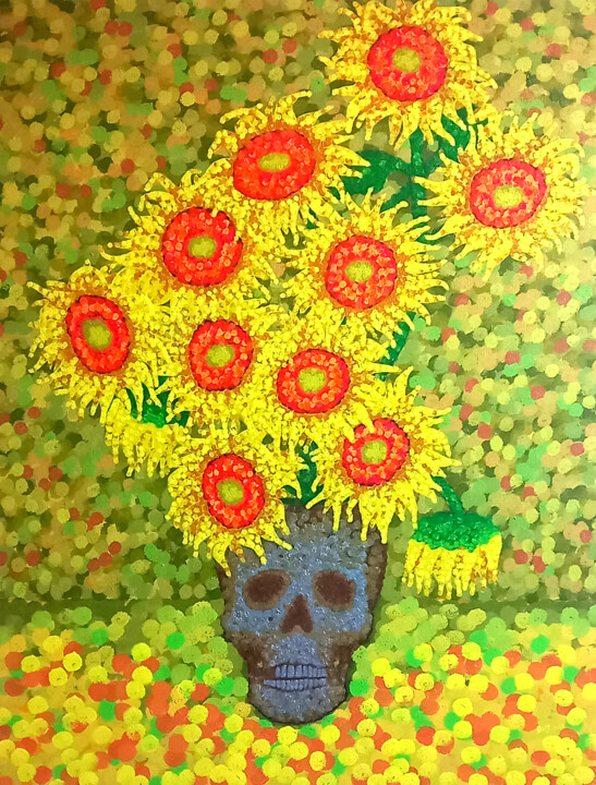绘画,  57.5x44.9 in 