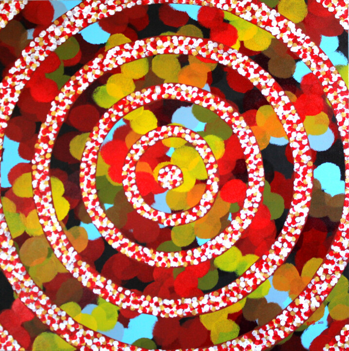 Rouge 绘画, 39.4x39.4 in