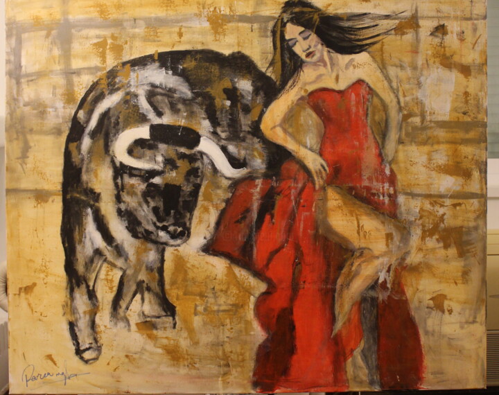 Veronica 绘画, 47.2x39.4 in