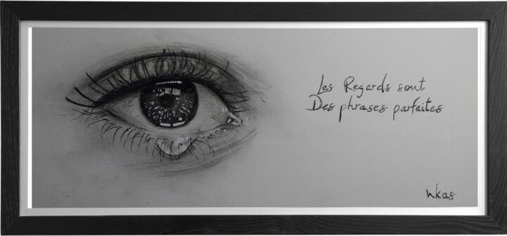 LE REGARD 图画, 7.9x15.8 in