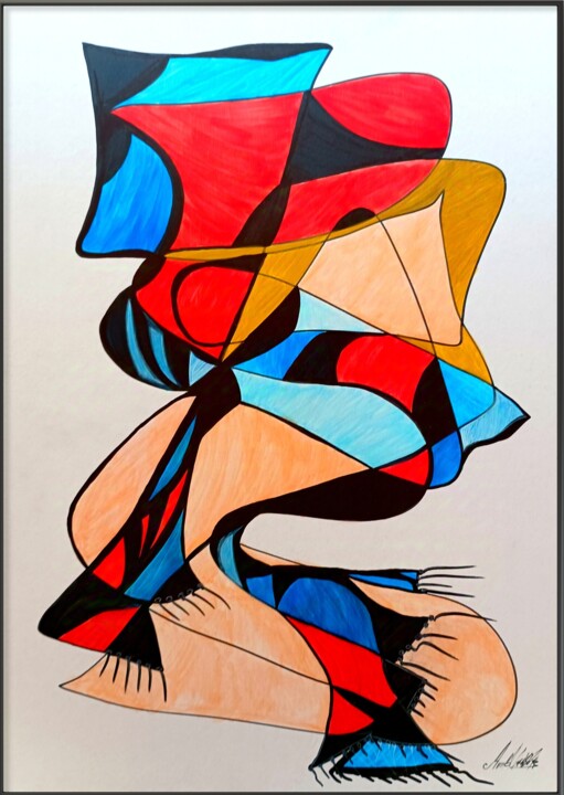 绘画,  19.3x13.8 in 