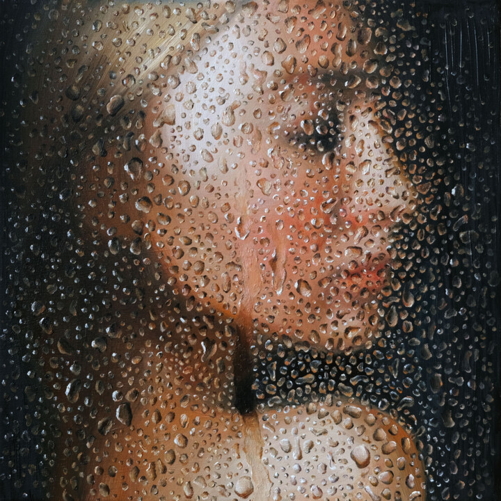 Reflection #12 绘画, 15.8x15.8 in