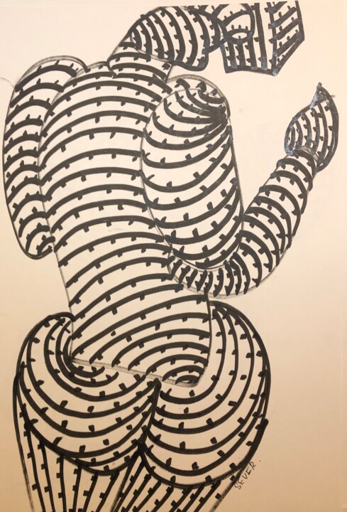 Contrived corridors 图画, 15.8x15.8 in