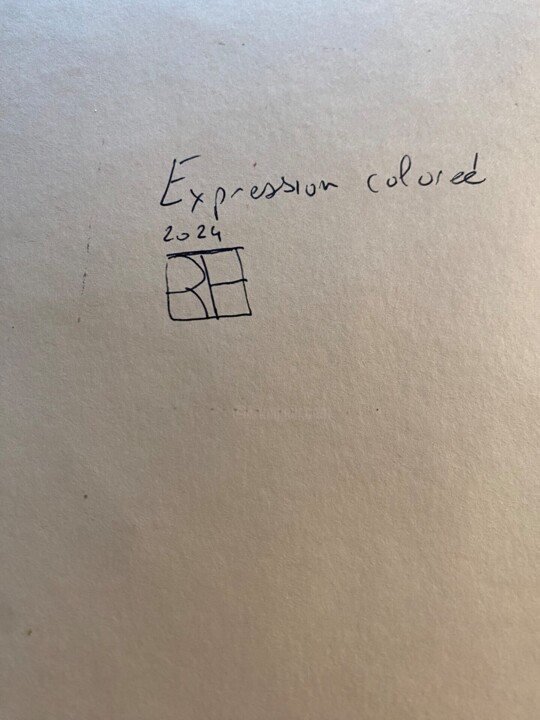 Arrière de l'œuvre