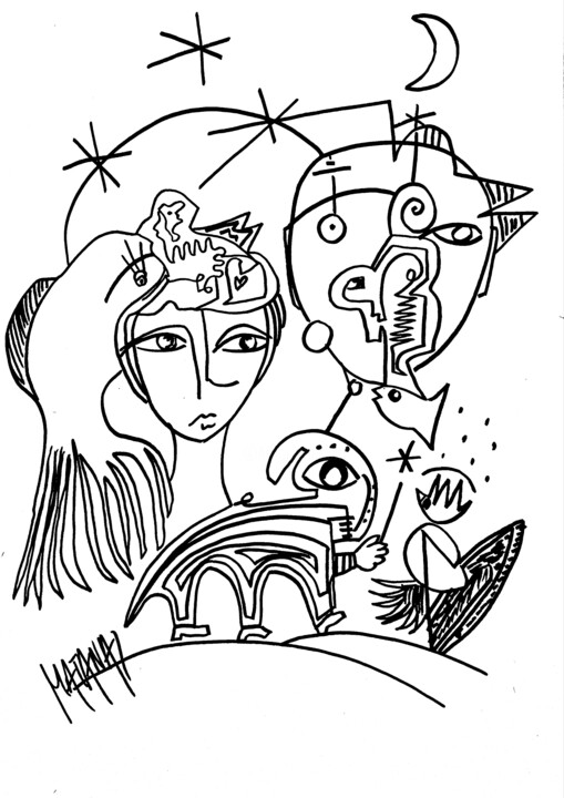I was told Disegno, 11,2x8,2 in