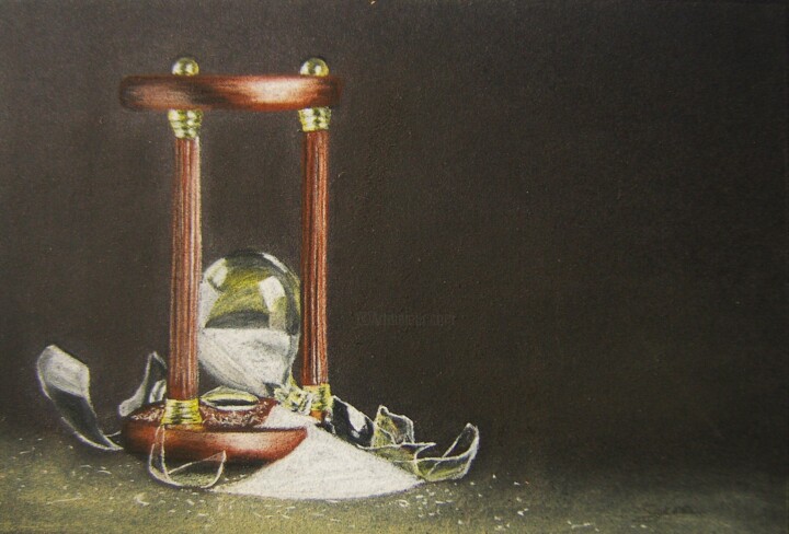 Hourglass diptych (2) 图画, 6.9x10.2 in
