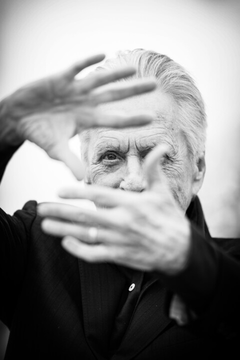 'FESTIVALS' by Olivier Huitel - Michael Douglas 摄影, 15.8x11.8 in