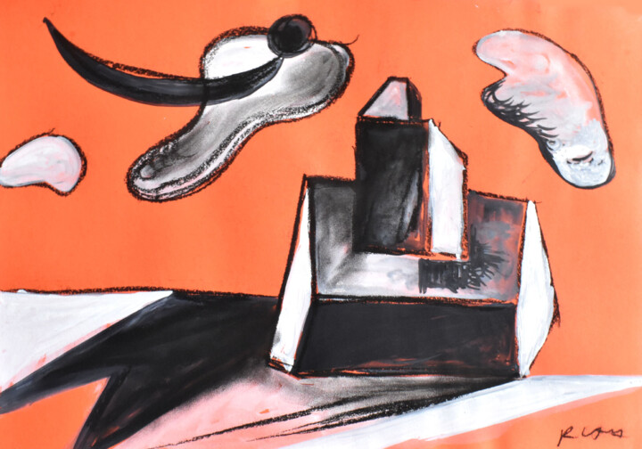 Horizon (Object Number R00334) Рисунок, 13,8x19,7 in