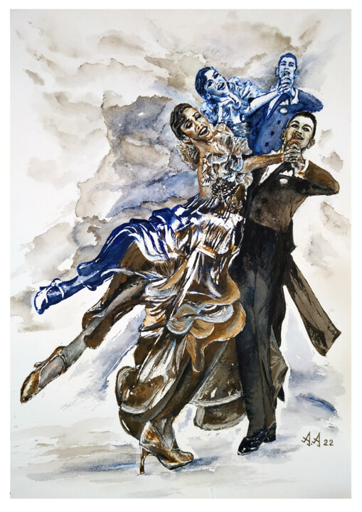 A Parallel Worlds 图画, 16.5x11.8 in