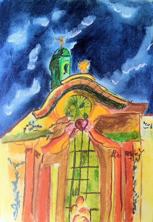 绘画,  11.7x16.1 in 