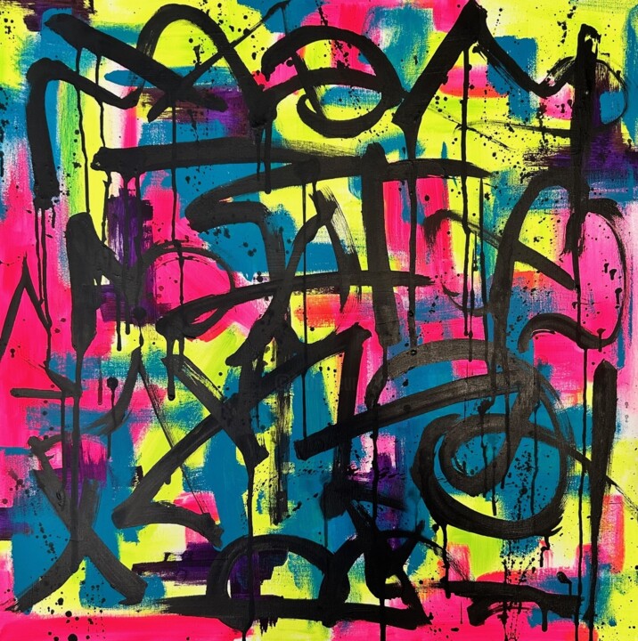 绘画,  31.5x31.5 in 