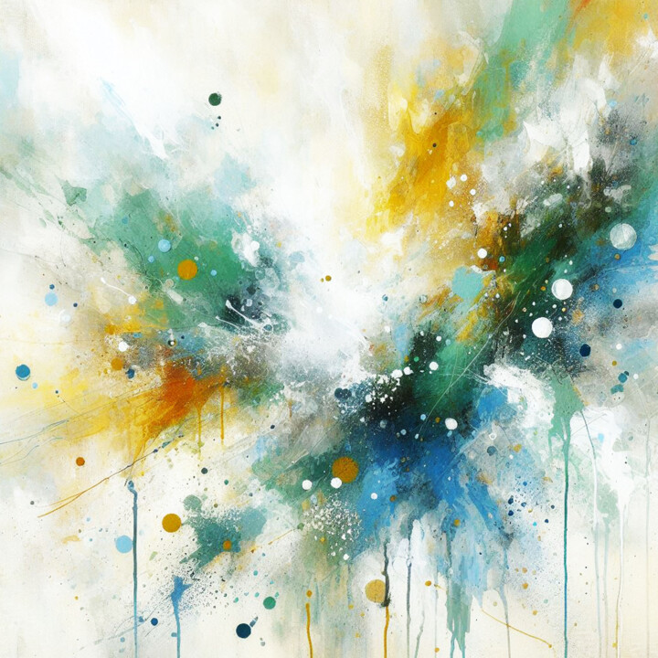 绘画,  55.1x55.1 in 
