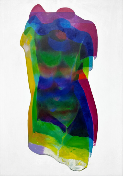 Aphrodite 2.0 绘画, 39.4x27.6 in