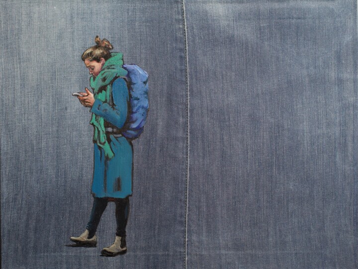 Blue Tablo, 13,8x17,7 in