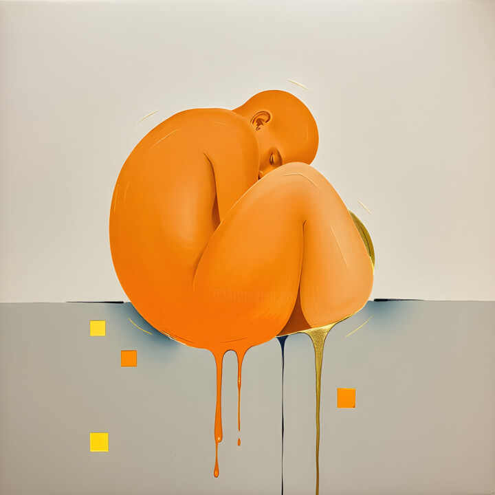 return to the origin of life Arte digitale