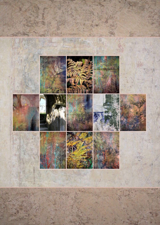 Photographie intitulée "Terre 6" par Dominique Comolet, Œuvre d'art originale, Photographie numérique Monté sur Aluminium