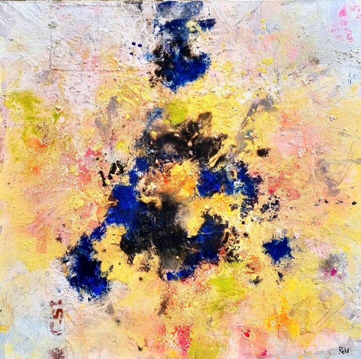GIALLO 58 绘画, 39.4x39.4 in