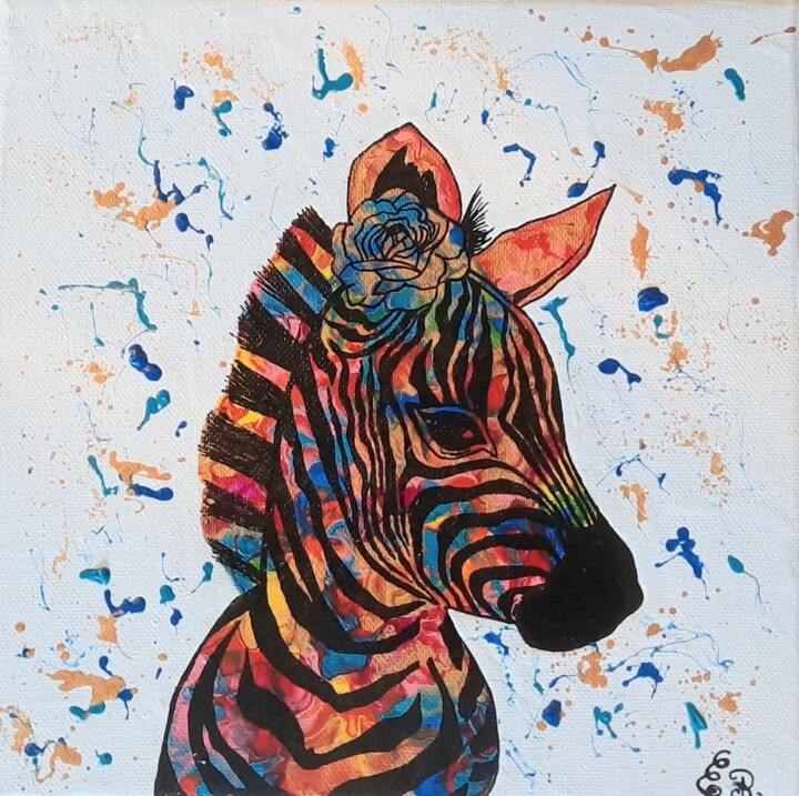 绘画,  7.9x7.9 in 