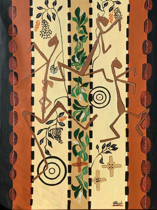 Today or tomorrow 2: Nature 绘画, 31.5x23.6 in