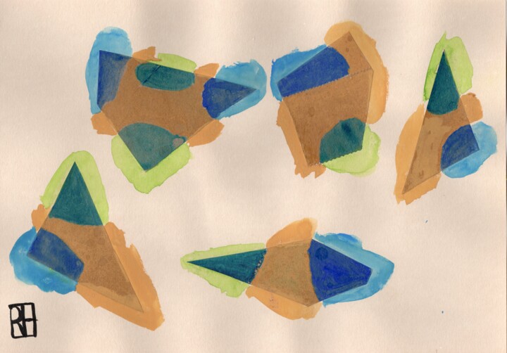 Carnet printemps été 03 绘画, 8.3x11.7 in