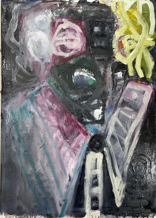 Widow Of The Russian Activist, Speaking At The European Parl 绘画, 27.6x19.7 in