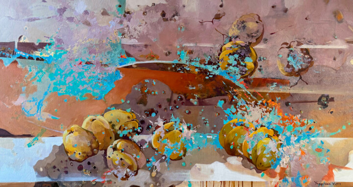 The Smell of Autumn 5 绘画, 27.6x51.2 in