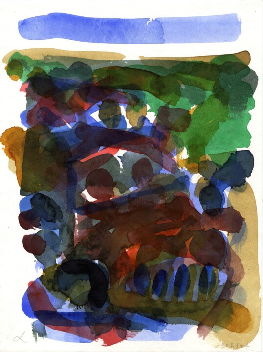 Auto/Selbster (190814g) Tablo, 12,6x9,5 in