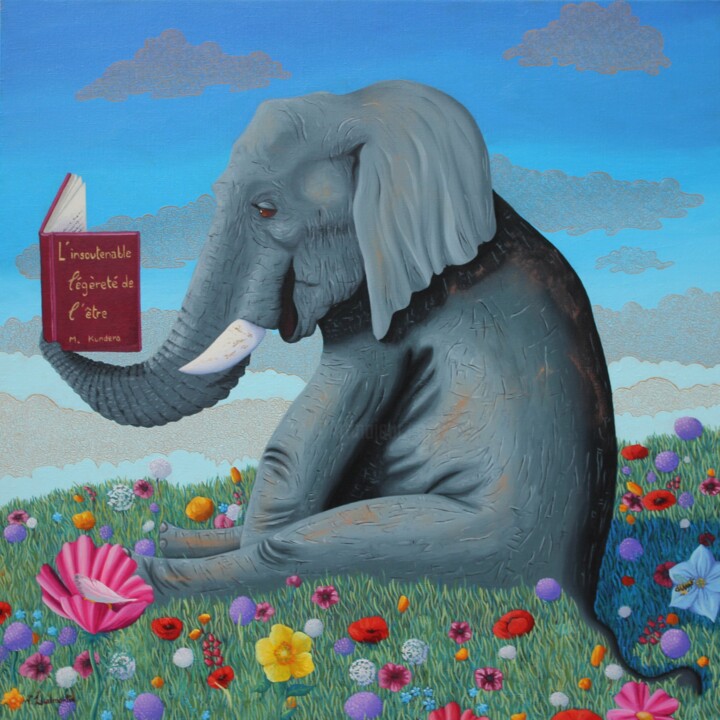 Le poids des mots 绘画, 23.6x23.6 in