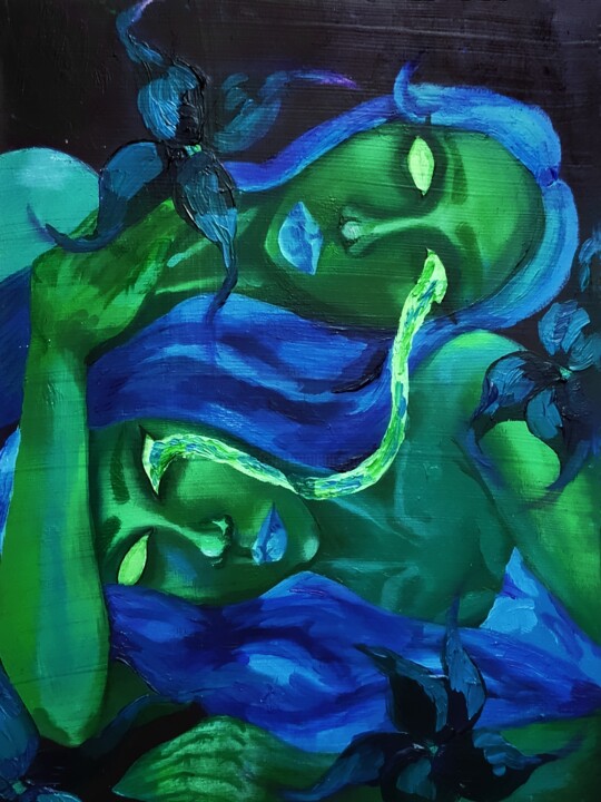 Related Tears Pintura, 15,8x11,8 in