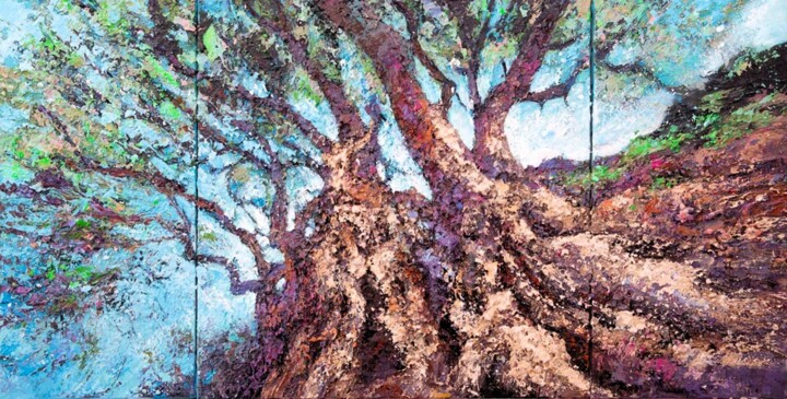 L'olivier millénaire I 绘画, 23.6x47.2 in