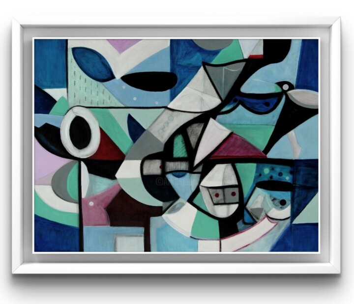 Work presented framed