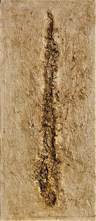 " biomimétisme " 13 Pittura, 25,2x11 in