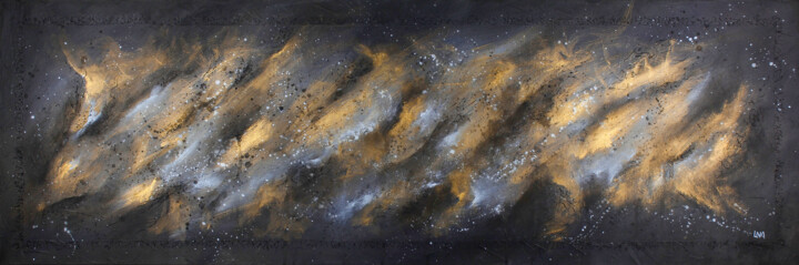 Cosmique 绘画, 15.8x47.2 in