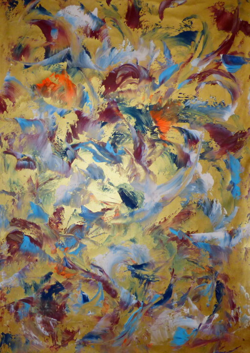 绘画,  55.1x39.4 in 