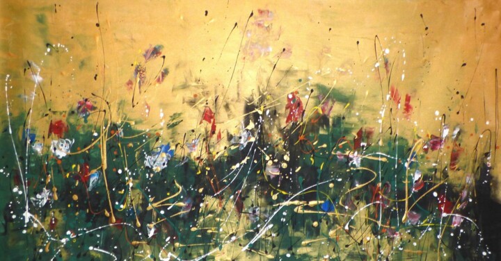 Last day of Summer 绘画, 33.5x61.8 in
