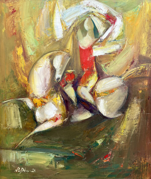 Unbridled Freedom 绘画, 27.6x23.6 in