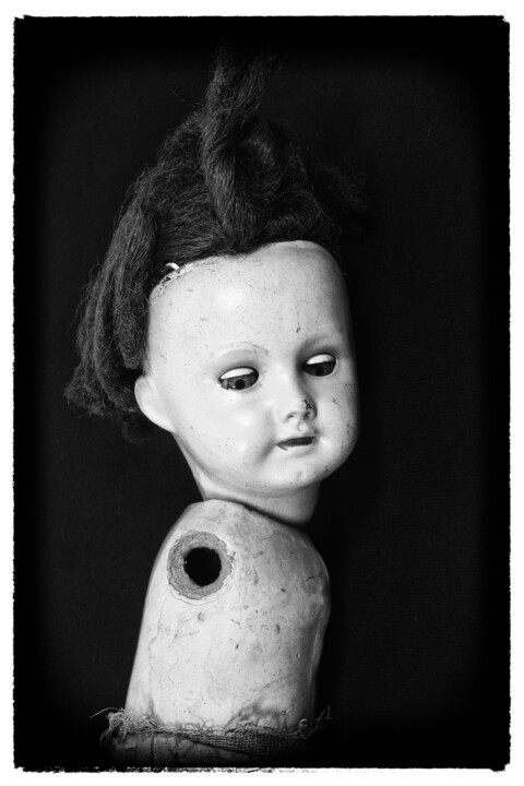 Photography titled "Oubliée 42" by Catherine Hélie, Original Artwork, Digital Photography