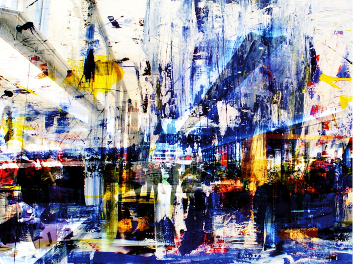 绘画,  78.7x118.1 in 